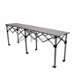Folding Table With Aluminum Top
